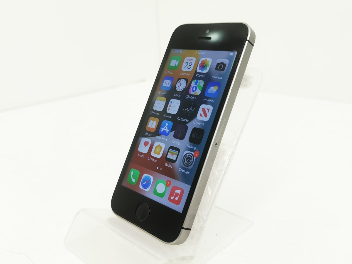 Apple - 桜カナダ版◇A1723 iPhone SE 64GB Space Grey Pre-Owned Apple iPhone SE - Carrier Unlocked - 32GB Space