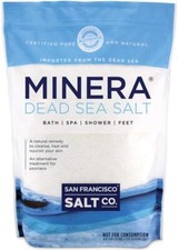 Minera Natural Dead Sea Salt, 5lbs Bulk - Fine Grain
