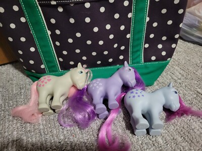 My Little Pony Retro Vintage 25th Anniversary 2007 Blue Belle