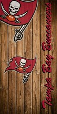 Tampa Bay cornhole board vinyl wraps
