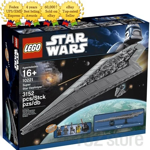 Lego 10221 Star Wars Super Star Destroyer FACTORY SEALED - Fedex