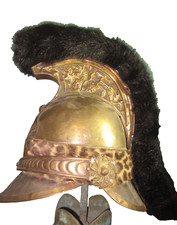 sconosciuto elmetto francese/belga pensare pompieri o usato f teatro cassa Stahlhelm 胄
