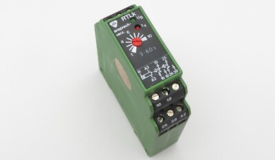 Zeitrelais Ansprechverzögert BTR RTLk-E12 On Delay Timer 3-60s 2W 230V 24V AC/DC