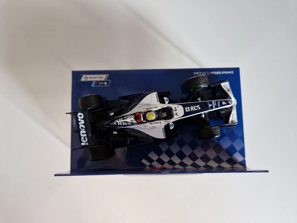 Minichamps 1/43 Williams Toyota FW29 N. Rosberg - Fuji Showcar 2008 - mcv890048 - Immagine 3 di 4