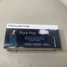 Rowenta Pure Pop Handheld Garment Steamer Blue New Open Box