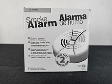 Family Gard Smoke Alarm 2-Pack | Battery Operated, White FG200B2