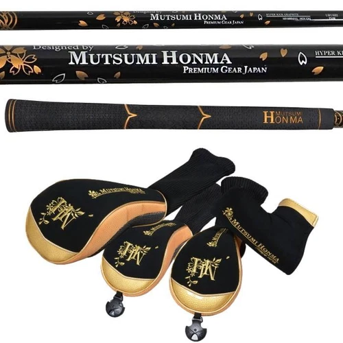 Mutsumi Honma MH488X Phoenix Houoh 11 Clubs Full Set with Caddy