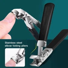 Stainless Professional Extra Large Toe Nail Clippers For Thick Nails Heavy Duty