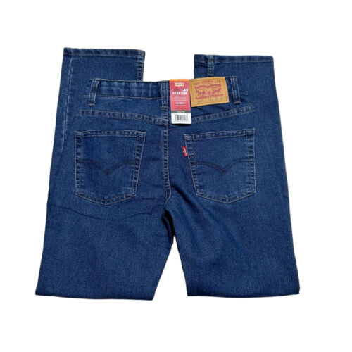 Levis 511 Jeans Boys 12 Regular 26 X 27 Slim Flex Stretch Adjustable Waist - Picture 3 of 9