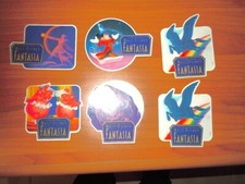 Disney Fantasy Stickers set of 6 new