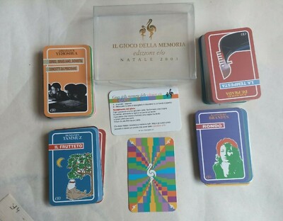 The Memory Game of Editions and/or Christmas 2003 Board Game Board Game