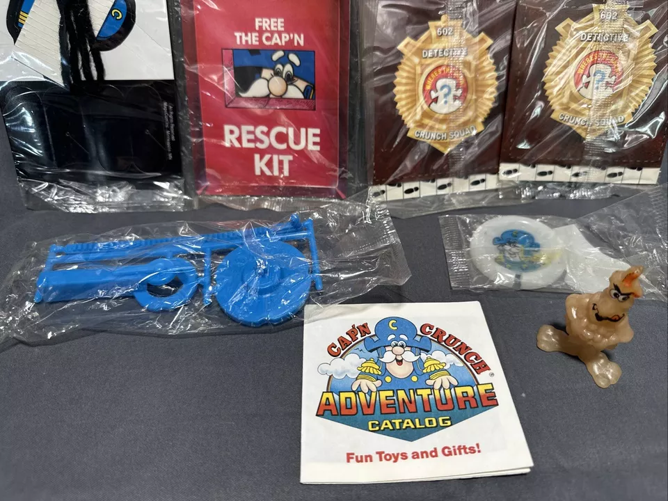 Juguete Premium Cereal Cap'n Crunch De Colección NUEVO Y Usado Lote 7 Capitán Años 70-80-90 Foto 2 de 4