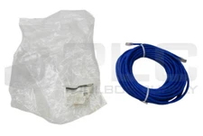 NEW LEGRAND 566-110-035 PATCH CORD BLUE NON BOOTED 35'
