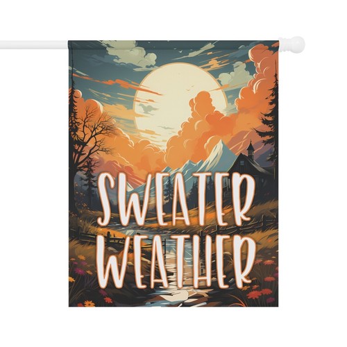 Fall Garden Flag Sweater Weather, Autumn Modern Farmhouse Country, Gift for Her - Bild 10 von 13