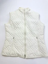Cutter & Buck Vest Women’s Small Ivory Quilted