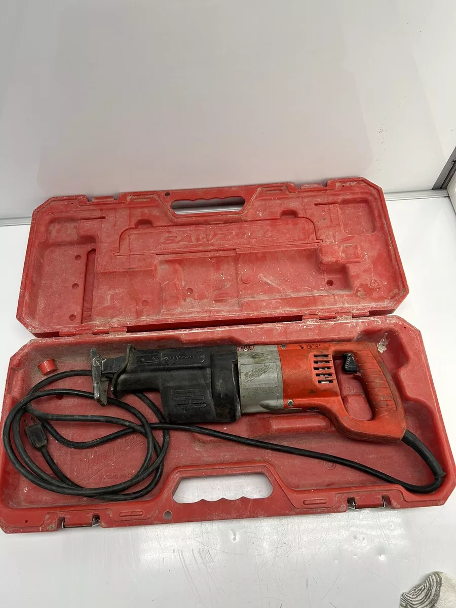 Milwaukee Orbital Super Sawzall in case eBay