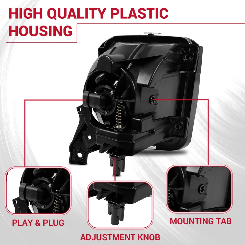 Faros antiniebla con juego de bombillas para Dodge Ram 1500 2013-2018 Ram 1500 Classic 19-22 Foto 4 de 4