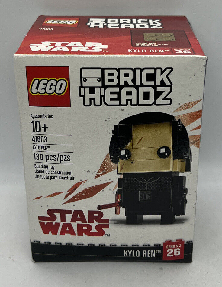 LEGO Brickheadz Star Wars Kylo Ren #26 (41603) Retired- Brand New & Sealed