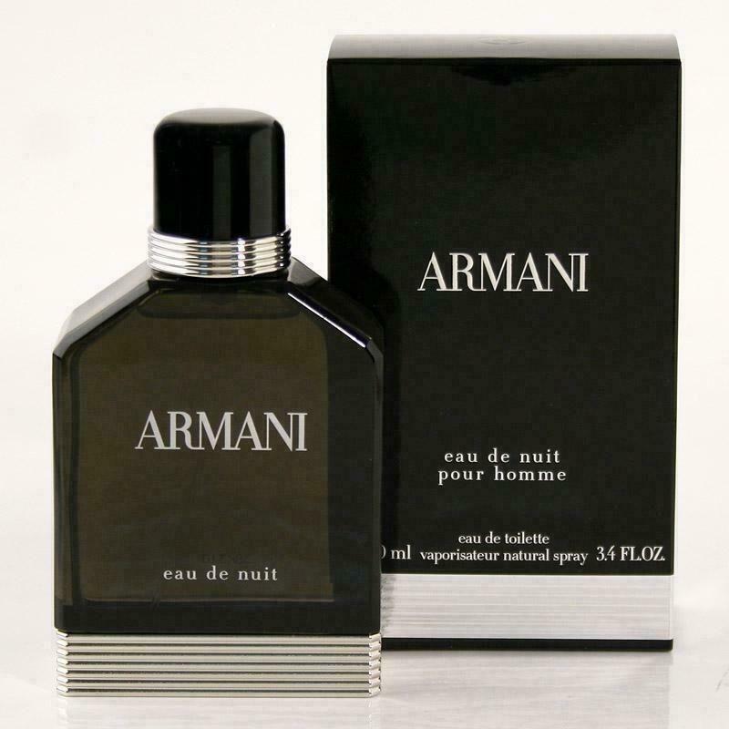 Armani Eau de nuit Pour Homme by Giorgio Armani Eau de Toilette  /   spray | eBay