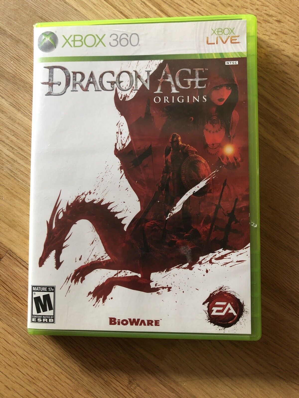 Dragon Age: Origins (Microsoft Xbox 360, 2009) Complete /original Booklet