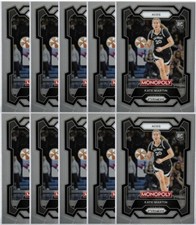 Kate Martin 2024 Panini WNBA Prizm Monopoly Base (x10) Aces RC