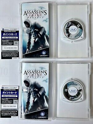 Assassin's Creed Bloodlines Lot Of 2 PlayStation Portab PSP w/ Box Japan  Used