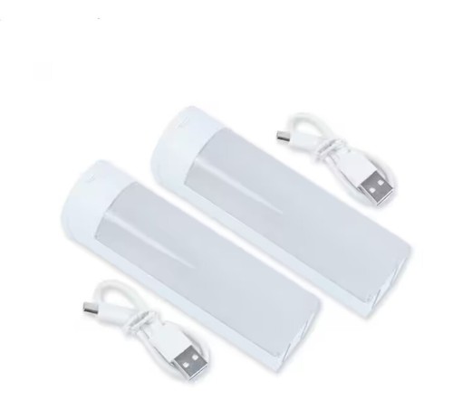 USB 5" RECHARGEABLE DIMMABLE UP TO 55 HOURS WHITE LED PORTABLE TASK LIGHT 2PACK - Afbeelding 2 van 3