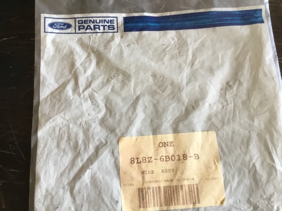 NEW OEM FORD MERCURY 2008 ESCAPE MARINER ENGINE BLOCK HEATER WIRING 3.0L V6 - Image 4 of 4