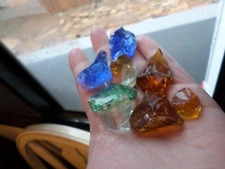 andara crystal - monatomic andara glass - 55 grams - F20 - 9 pieces