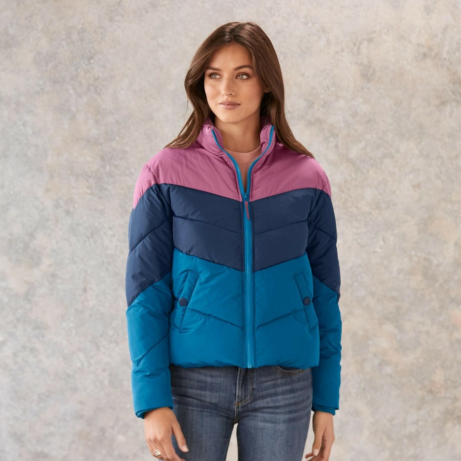 Sundance Womens XXL Colorblock Retro 