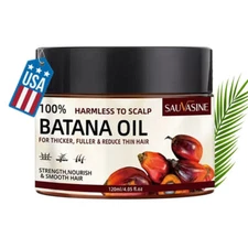2X 100% Natural Batana Oil For Hair Growth Healthier Thicker Fuller Anti Hair Lo