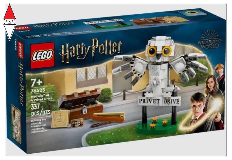 COSTRUZIONE LEGO EDVIGE AL NUMERO 4 DI PRIVET DRIVE