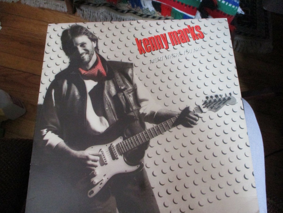 KENNY MARKS,新品,ケニーマークス,AOR,CCM,DANN HUFF 1983 KENNY MARKS Right Where You Are LP Myrrh Christian Rock Orig
