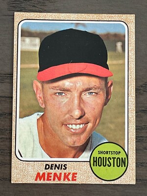 1968 Topps Denis Menke #232 Houston Astros 
