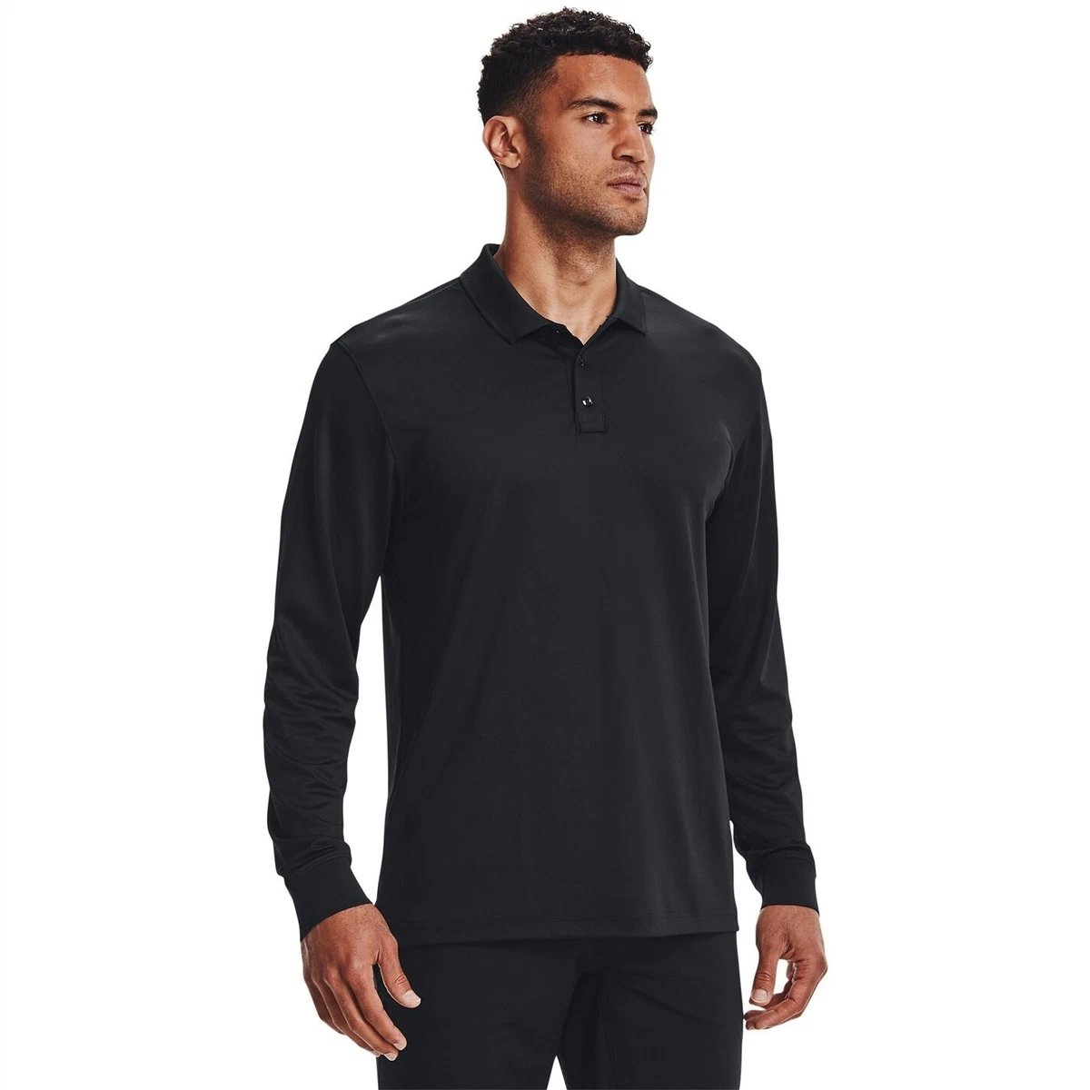 Under armour long 2024 sleeve polo shirts