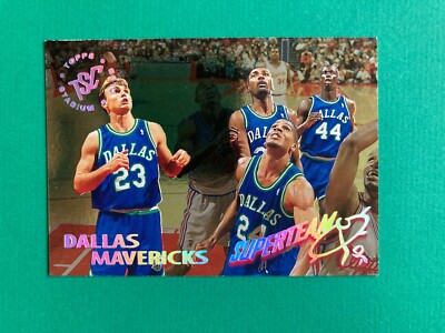 1994 TSC Superteam Dallas Mavericks (Card Rules)/ Jackson/ Redemption