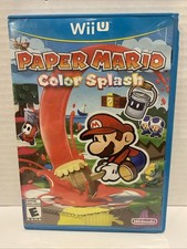 Paper Mario Color Splash Nintendo Wii U 