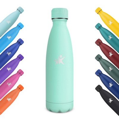 Thermosflasche Kinder, Trinkflasche Edelstahl 500ml, Kohlensäure Geeignet, BP...