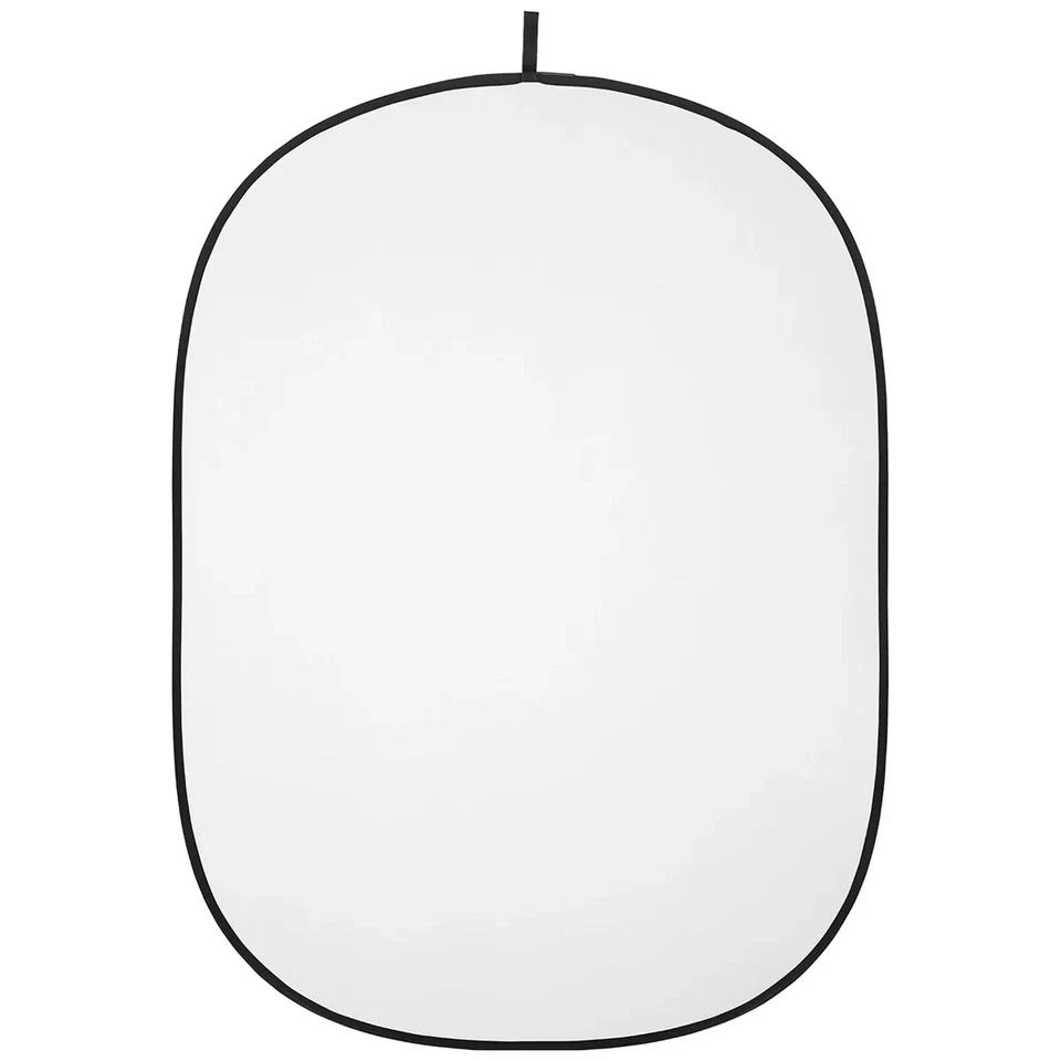 Westcott - Botero 5x6,5' Telón de fondo plegable 2 en 1, blanco y negro Foto 2 de 4