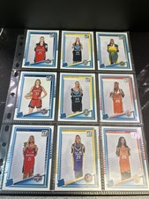 Donruss WNBA Rated Rookie Basketball Card Lot - 9 Cards, Multiple Teams B4