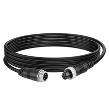 YACSEJAO Car Video 4-Pin Aviation Extension Cable M12 4Pin Backup Camera... 