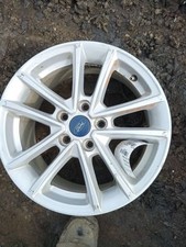 Wheel 16x7 Alloy 10 Spoke Painted Silver Fits 15-18 Focus 176897