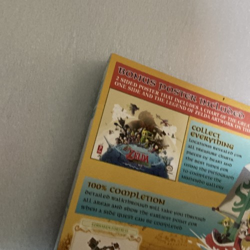 Prima Official Nintendo Legend of Zelda Wind Waker HD Strategy Guide Book no map - Picture 8 of 24