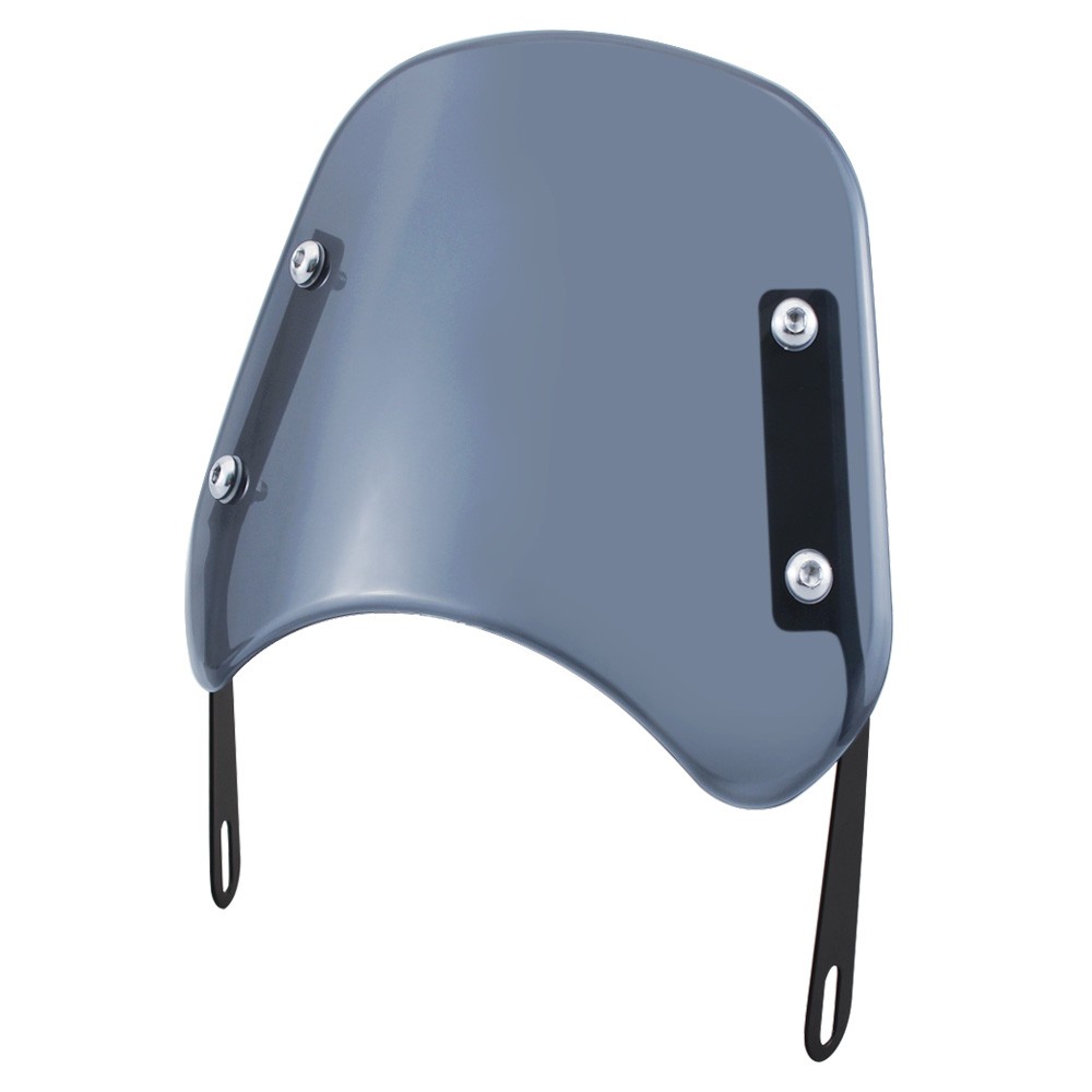 Motorcycle Headlight Windshield Windscreen Universal For 5-7" Round Headlight