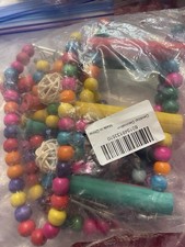 New Bird Toys Wooden Beads Ladder Bird Cage Accessories