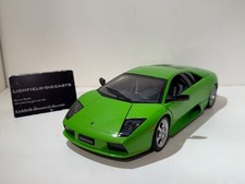 AUTOART 1:18 LAMBORGHINI MURCIELAGO  IN STUNNING METALLIC GREEN 74514 VERY RARE