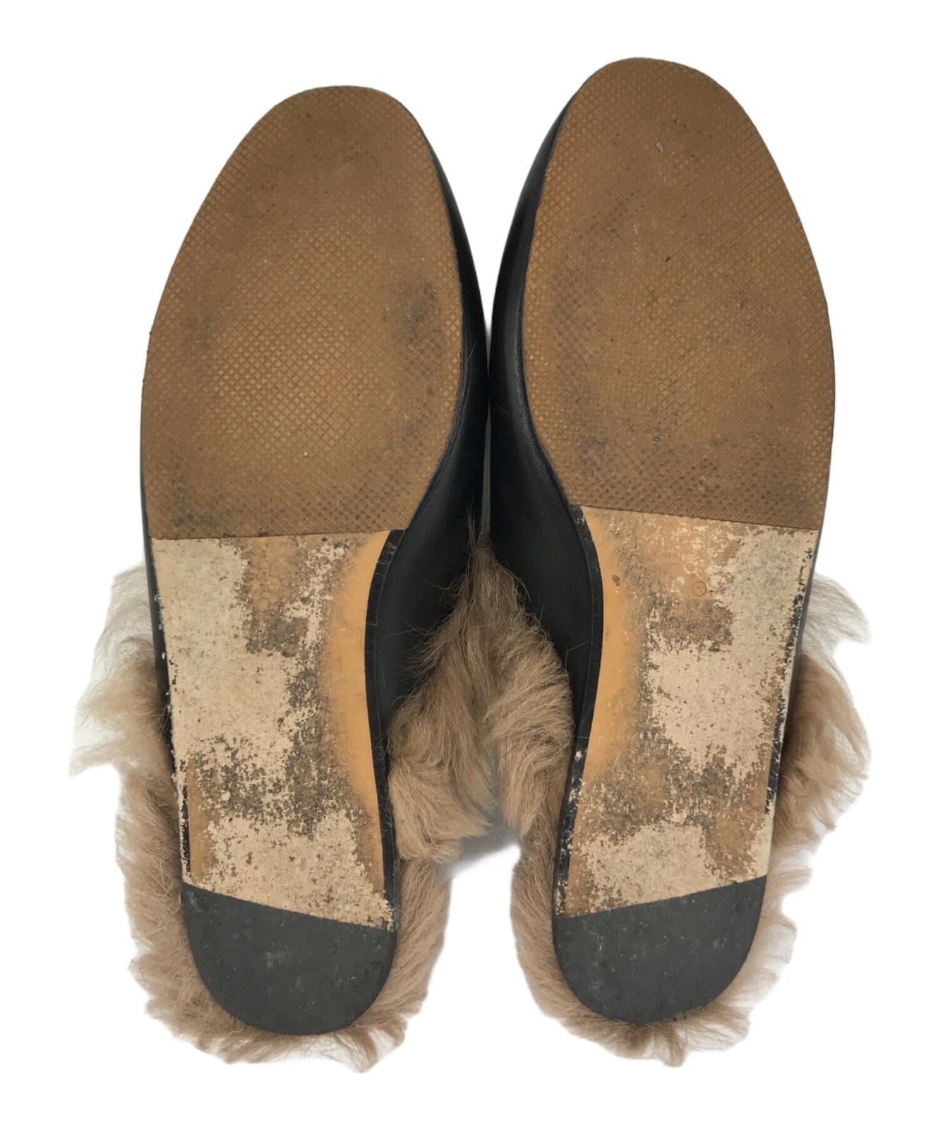 GUCCI Sandals Shoes Horse bit EU 37.0 US 7.0 Brown Authentic thumbnail 5