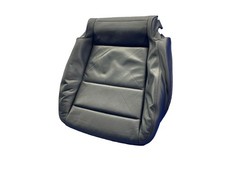2013-2019 Porsche Boxster 718 Front Left Lower Seat Cushion Black Leather Wear