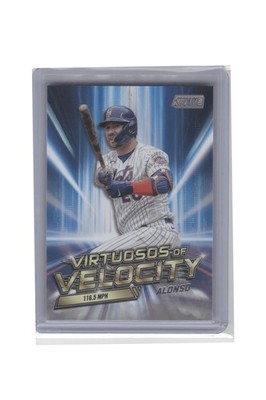 2023 Stadium Club #VV-14 Pete Alonso Virtuosos of Velocity B10R3C159