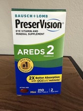 PreserVision AREDS 2 Eye Vitamin Supplement 210 Ct Mini Softgels 